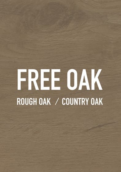 FREE OAK　ラフオーク／カントリーオーク　リーフレット