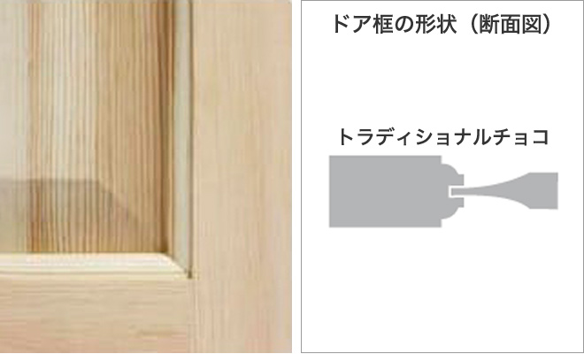 ジーピードア　トラディショナル チョコ